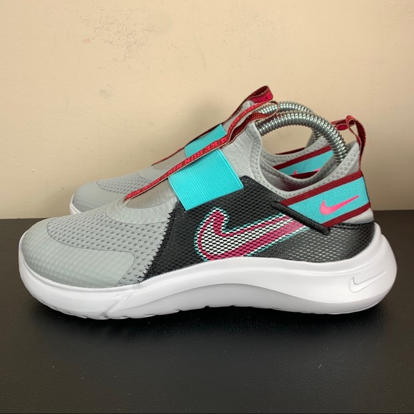 Nike Flex Plus SE Slip On Athletic Running Sneakers Gray NEW - Picture 4 of 11